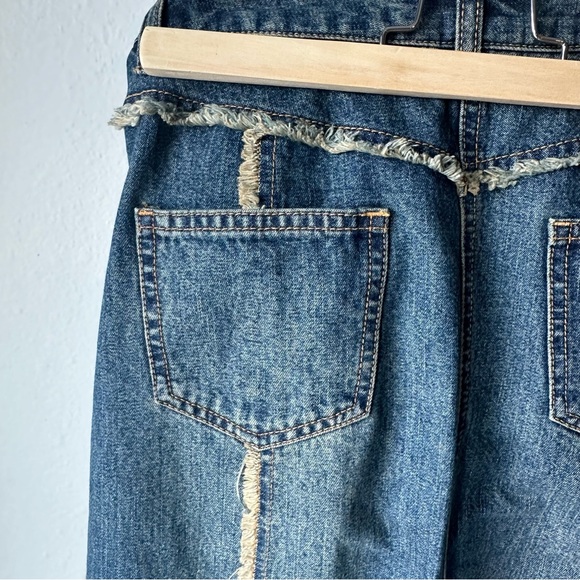 JOUER AUX ECHECS Denim front slit long skirt size 4 - Picture 7 of 13